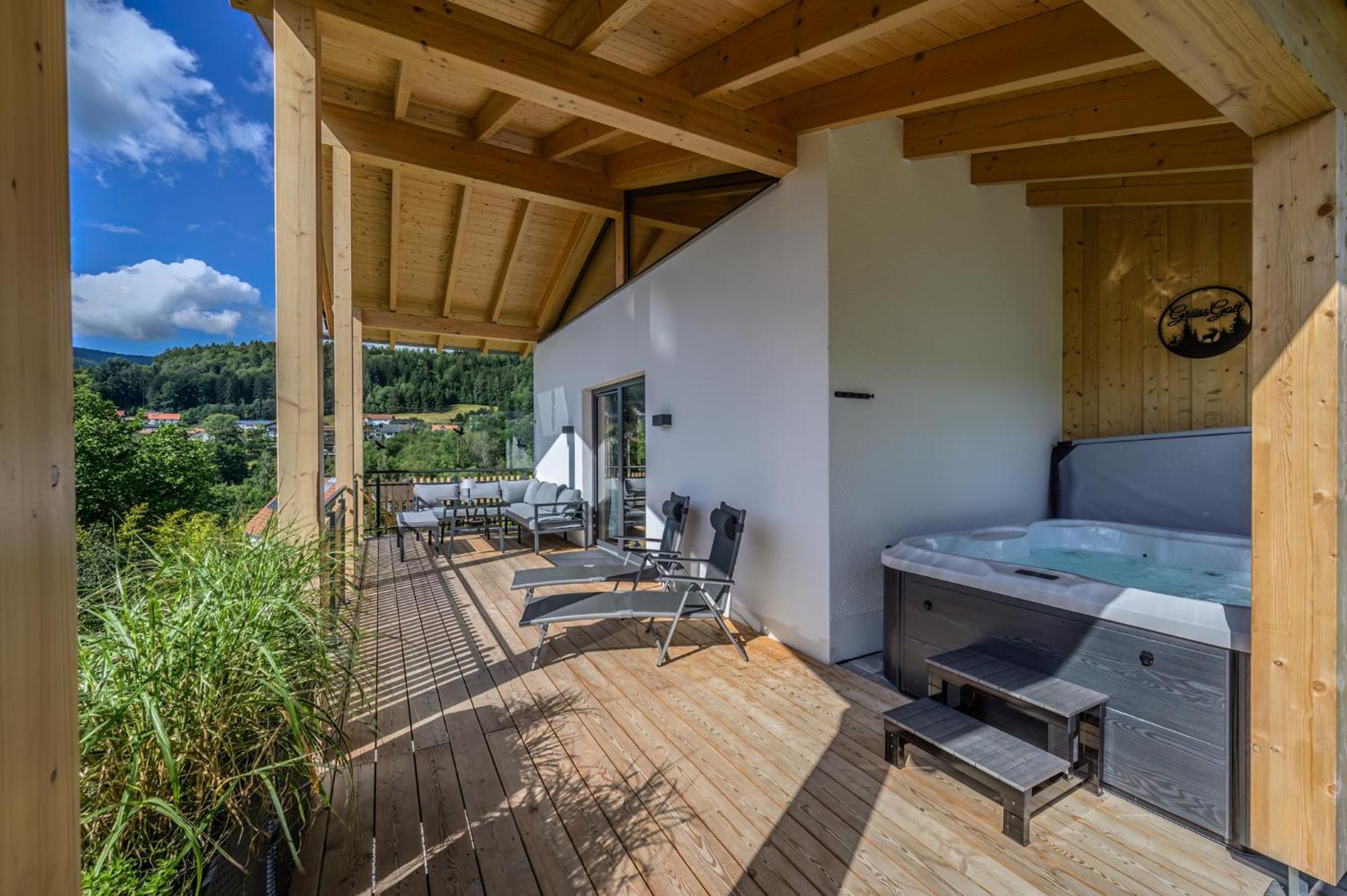 Chalets Woid_Liebe&Glueck Bodenmais Exterior foto