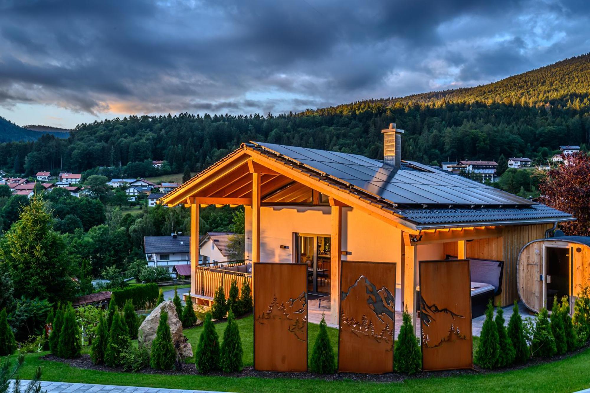 Chalets Woid_Liebe&Glueck Bodenmais Exterior foto